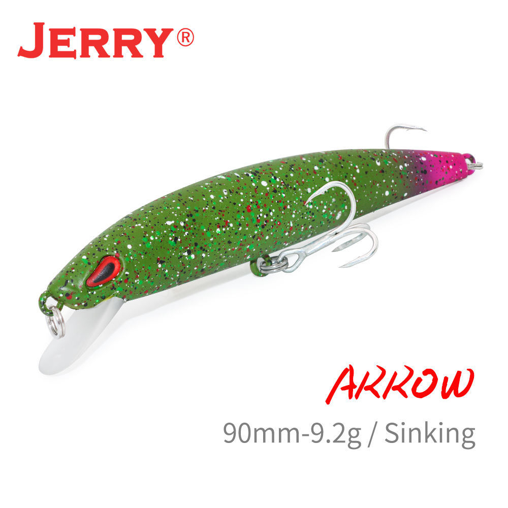 Fishing Equipment Bait - Jerry Arrow Sinking Casting Trolling Minnow