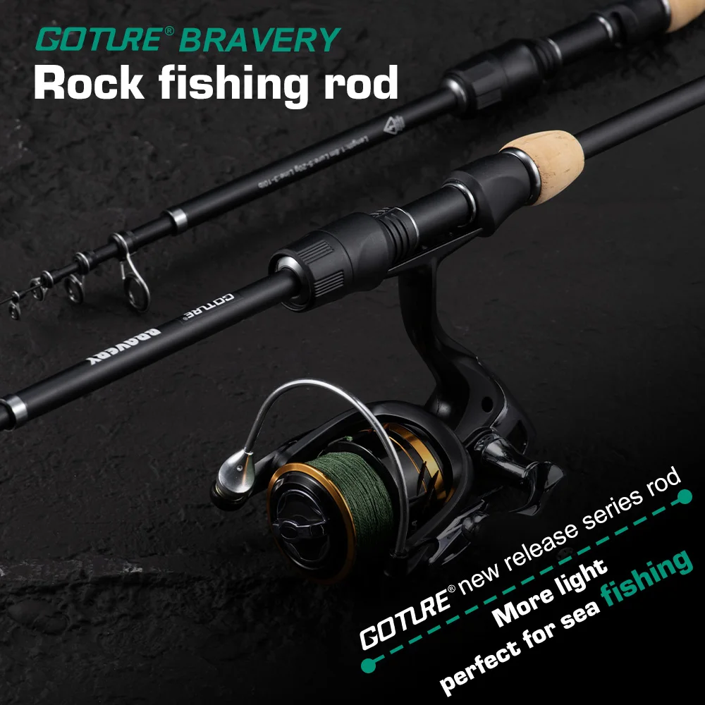 Goture Light Telescopic Rock F - Fishing Equipment Guide ulasan dan harga