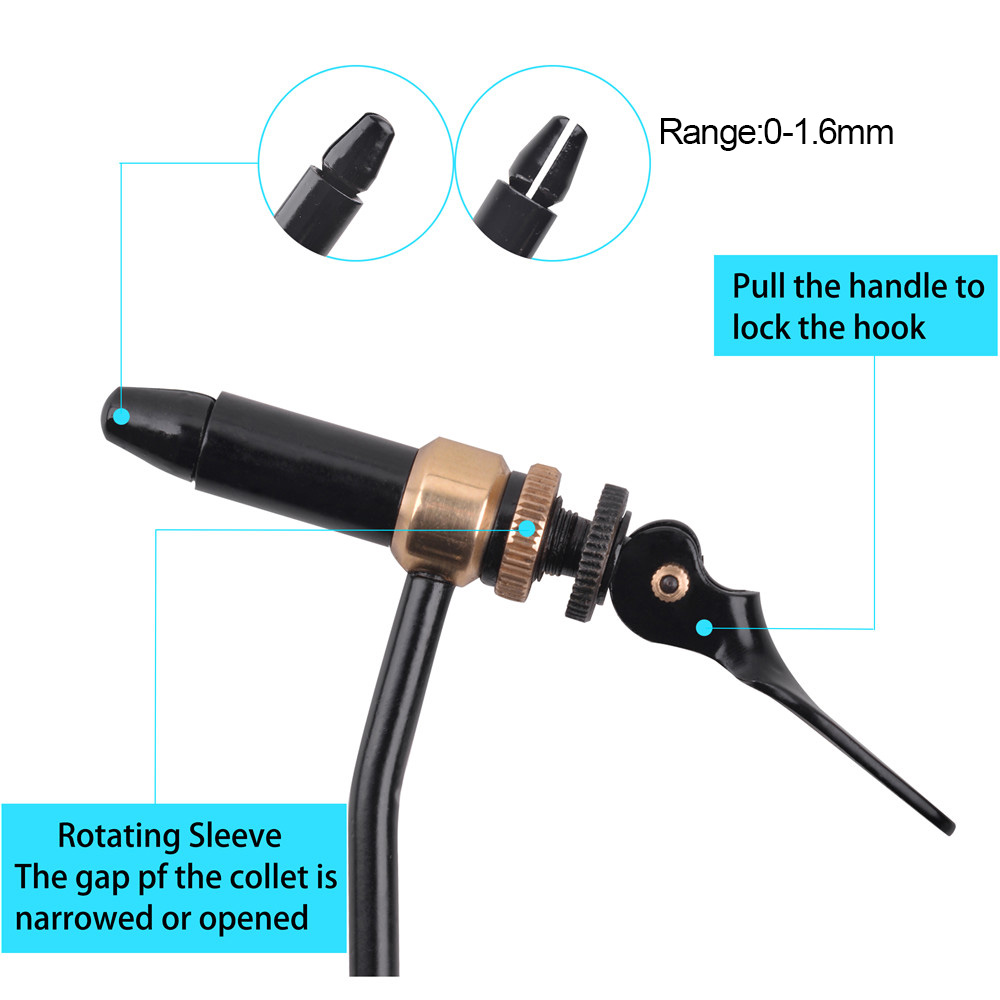 Rotary Fly mengikat alat Vise  - Fishing Equipment Kit ulasan dan harga