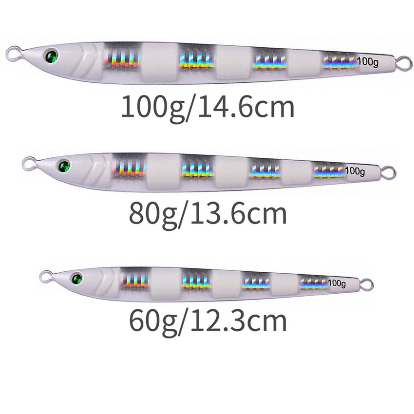 Umpan pancing Jig logam cor 5  - Fishing Equipment Bait ulasan dan harga