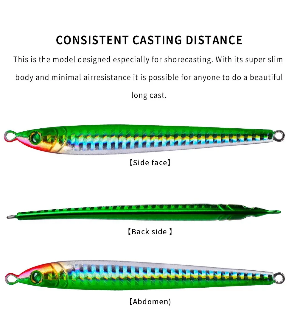 Umpan pancing Jig logam cor 5  - Fishing Equipment Bait ulasan dan harga