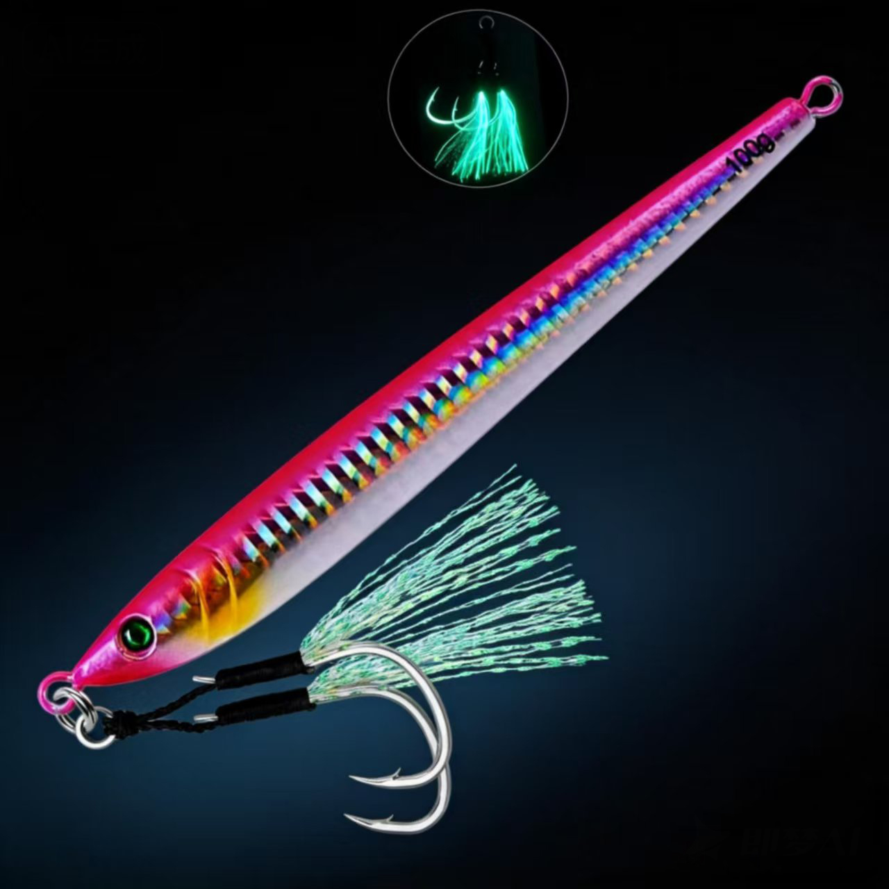Umpan pancing Jig logam cor 5  - Fishing Equipment Bait ulasan dan harga