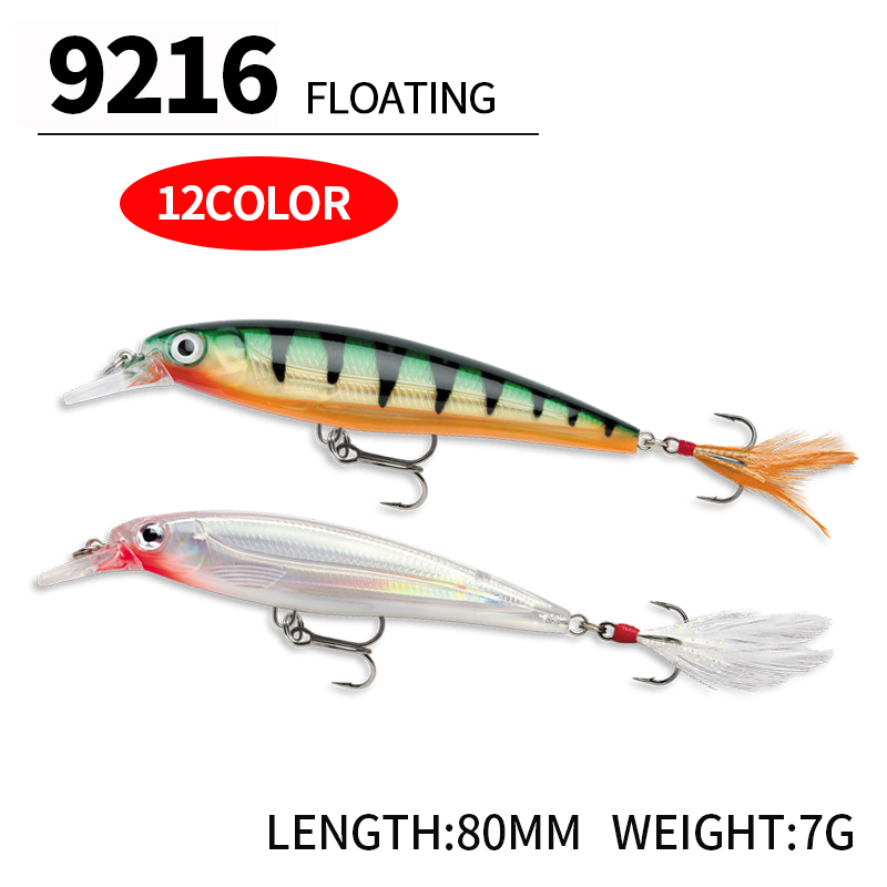Umpan pancing Minnow mengamban - Fishing Equipment Bait ulasan dan harga