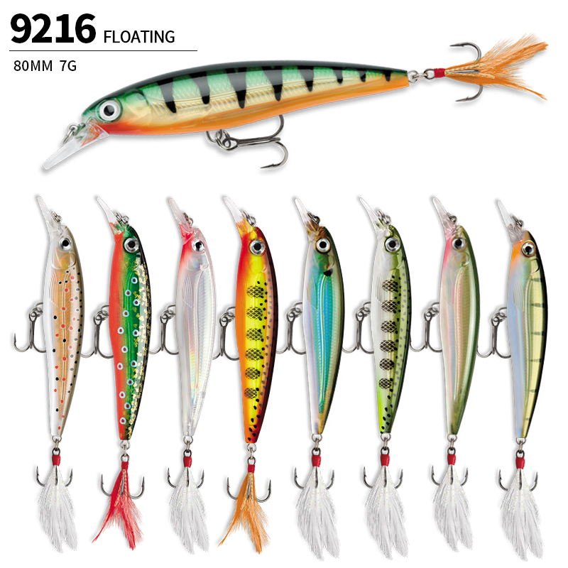Umpan pancing Minnow mengamban - Fishing Equipment Bait ulasan dan harga