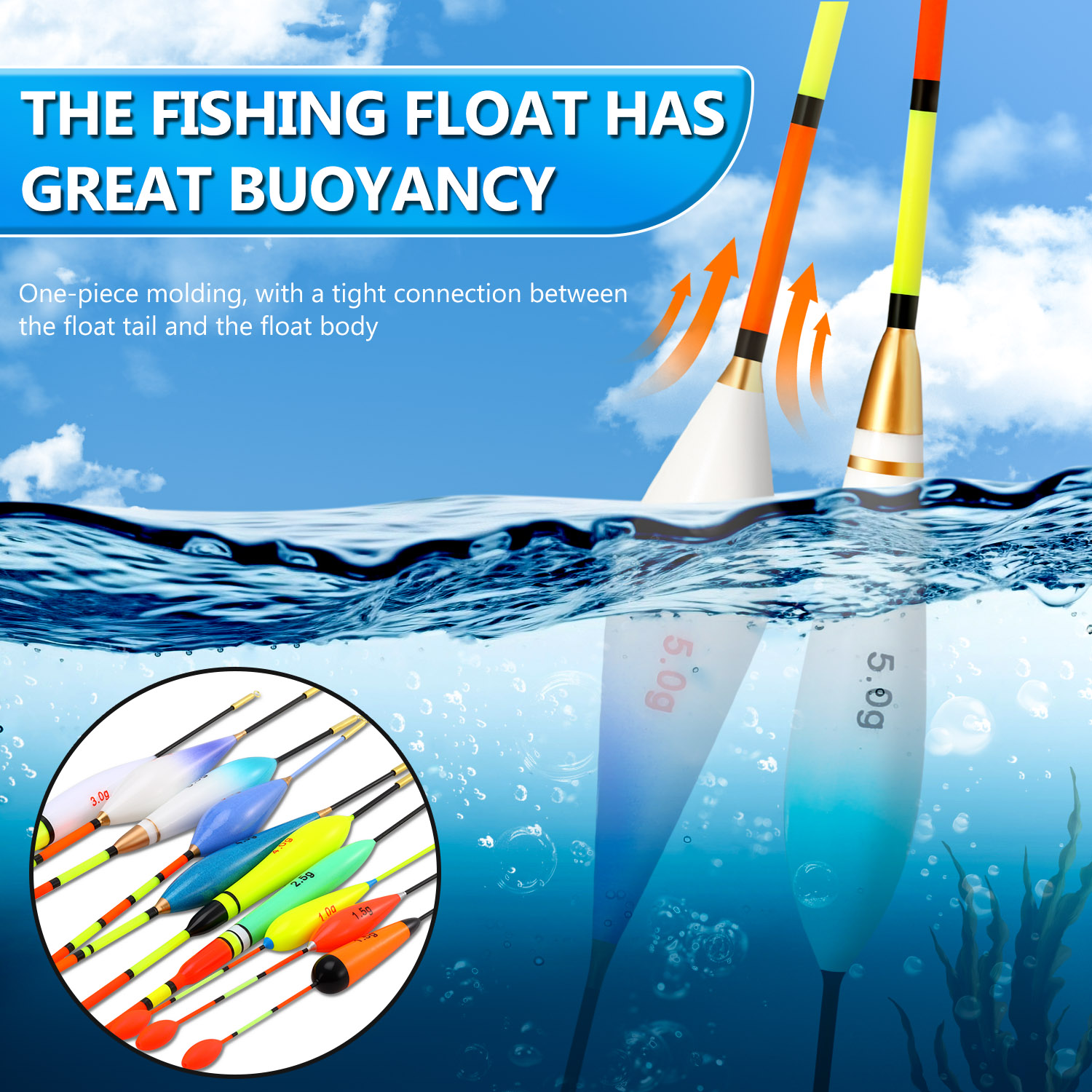Set Pelampung Pancing EVA 10 B - Fishing Equipment Kit ulasan dan harga